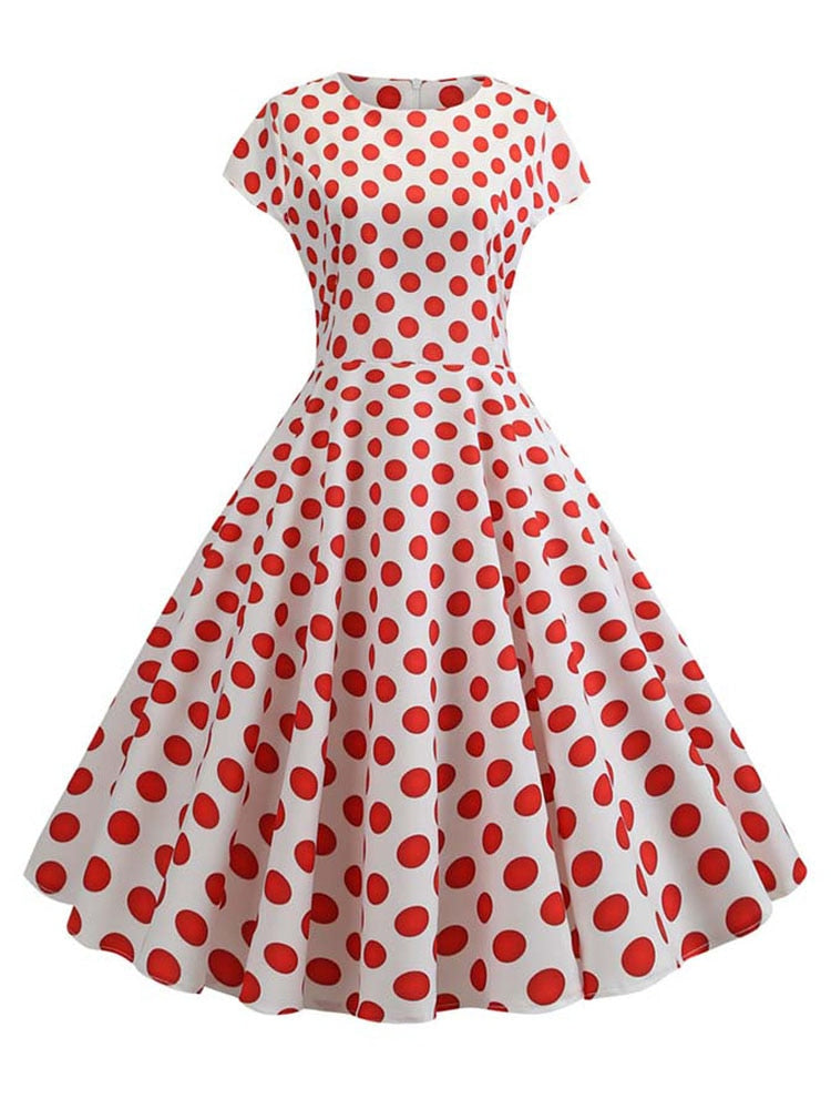 Rockabilly Polka Dot & Floral Dresses and Petti Skirts