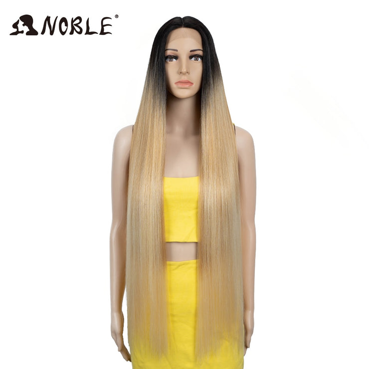 Noble Synthetic Straight Lace Front Wig