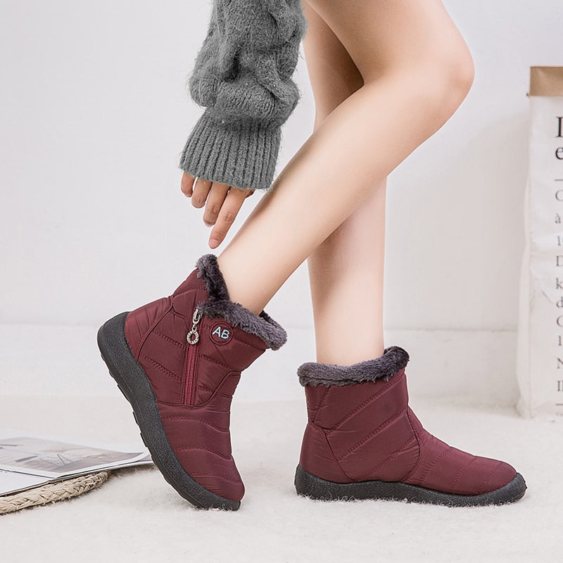 Plush Ankle Botas