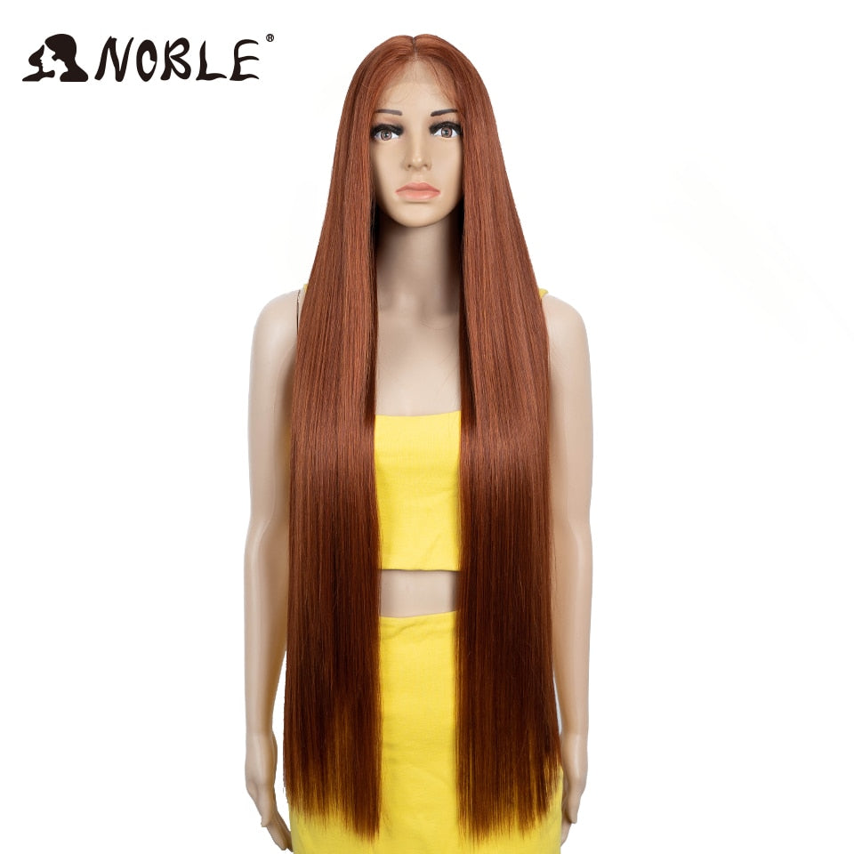 Noble Synthetic Straight Lace Front Wig