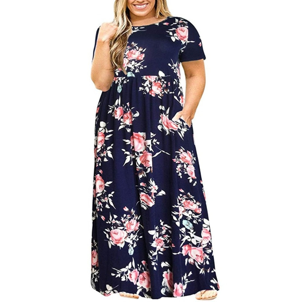 Wear-Resistant Long Maxi Dress