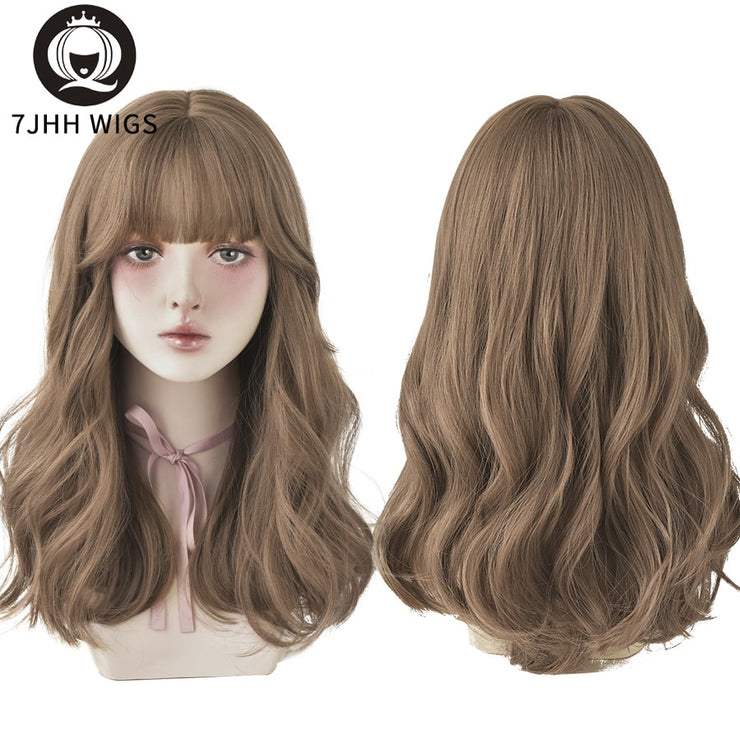 Long Wavy Synthetic Wigs Heat Resistant