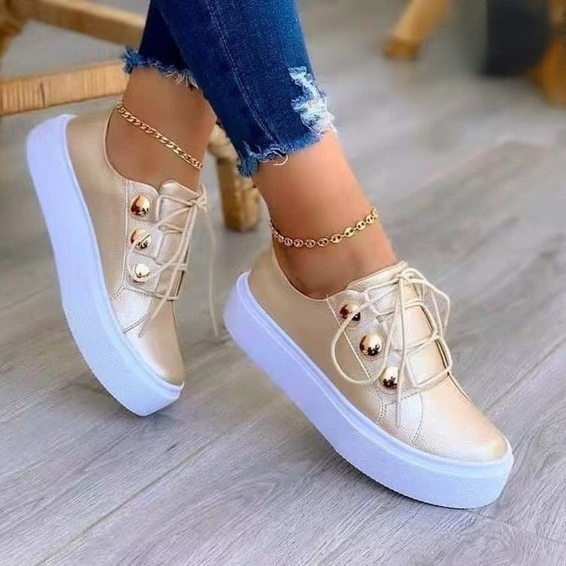 Comfortable Flat High Casual Sneaker