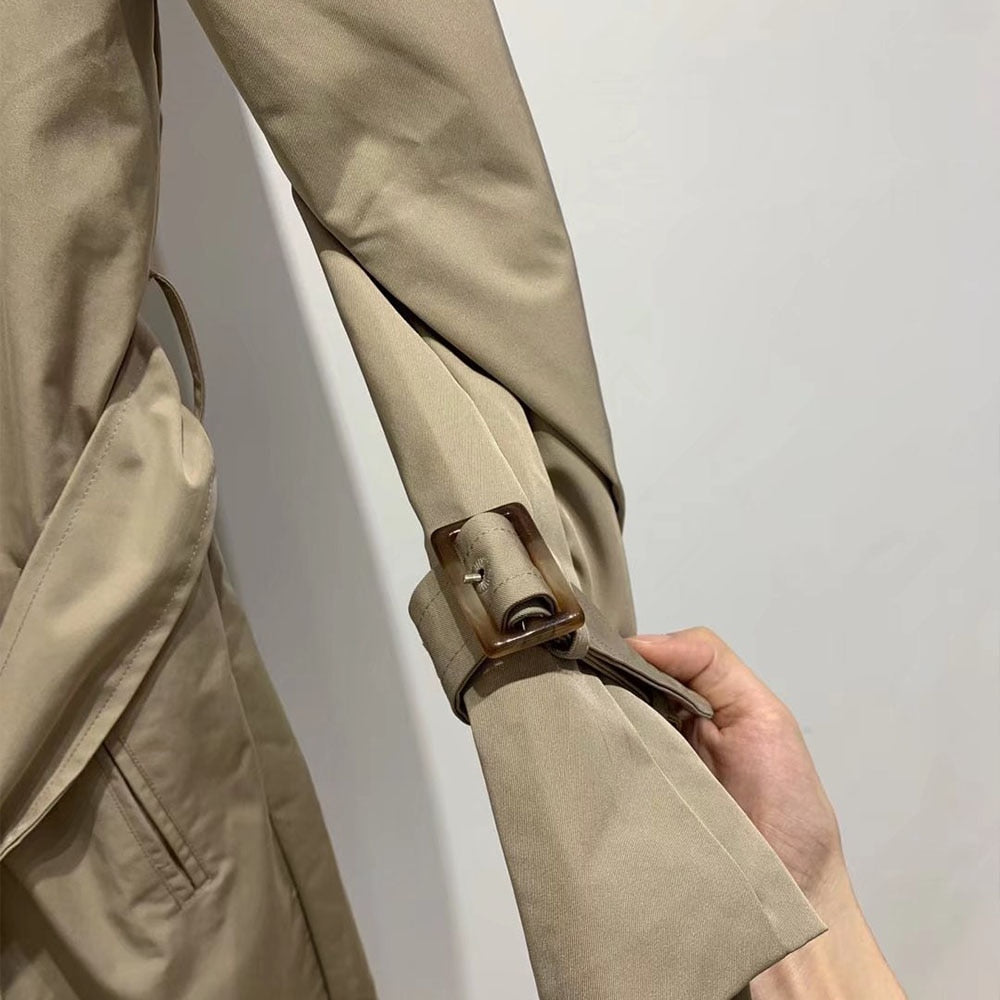 Double-Breasted Trench Coat