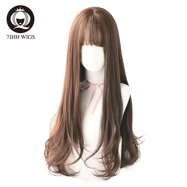 Long Wavy Synthetic Wigs Heat Resistant