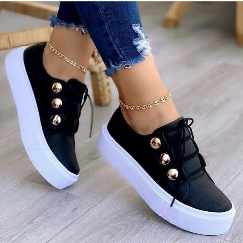 Comfortable Flat High Casual Sneaker