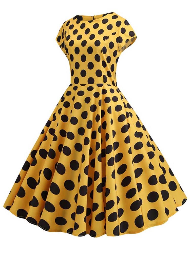 Rockabilly Polka Dot & Floral Dresses and Petti Skirts