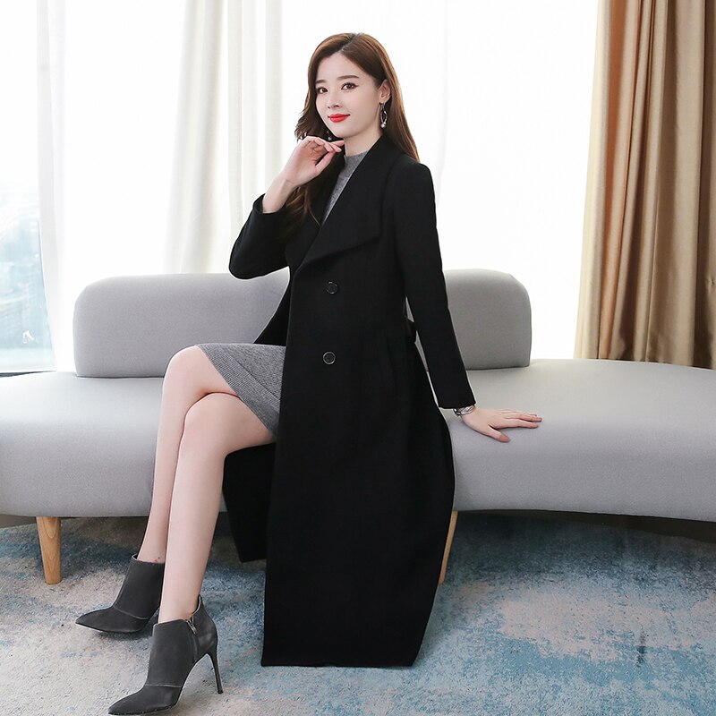 Thick Cashmere Long Coat