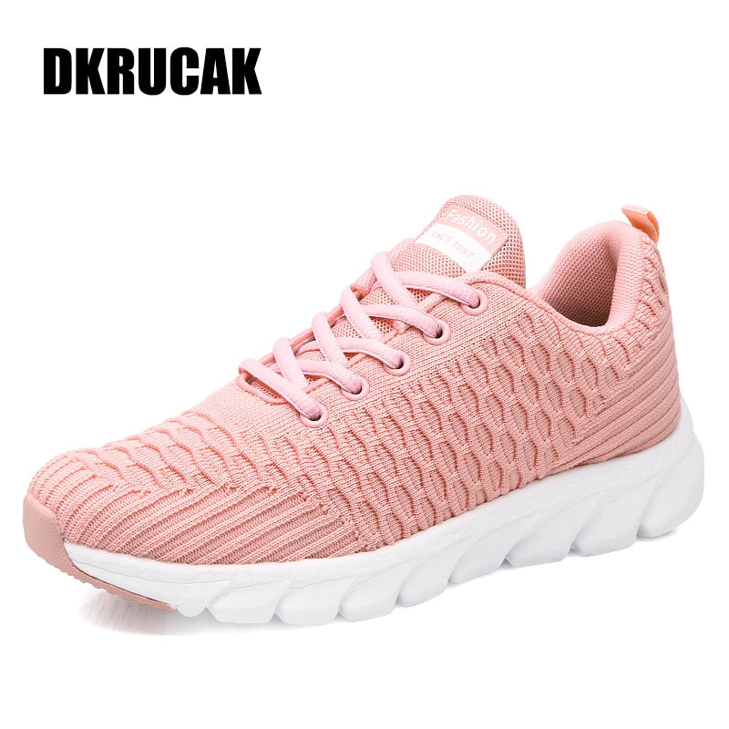 Lightweight Lace-up Air Mesh Shoes