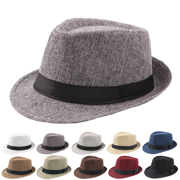 Plaid  Unisex Classic Version Fedoras