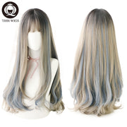 Long Wavy Synthetic Wigs Heat Resistant