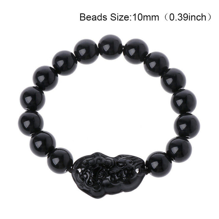 Obsidian Bead Bracelets