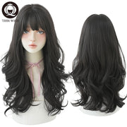 Long Wavy Synthetic Wigs Heat Resistant