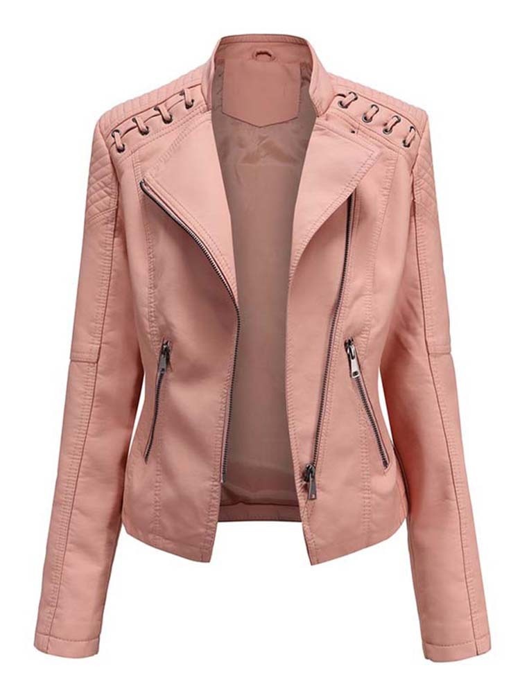 Long Sleeve Leather Jackets