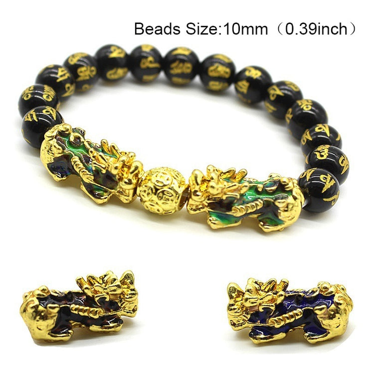 Obsidian Bead Bracelets