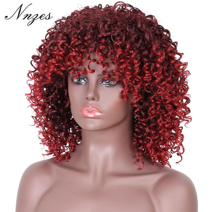 Short Synthetic Wigs for Black Women