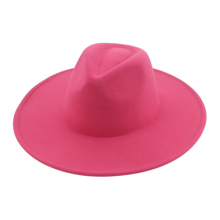 9.5cm Big Brim Fedoras