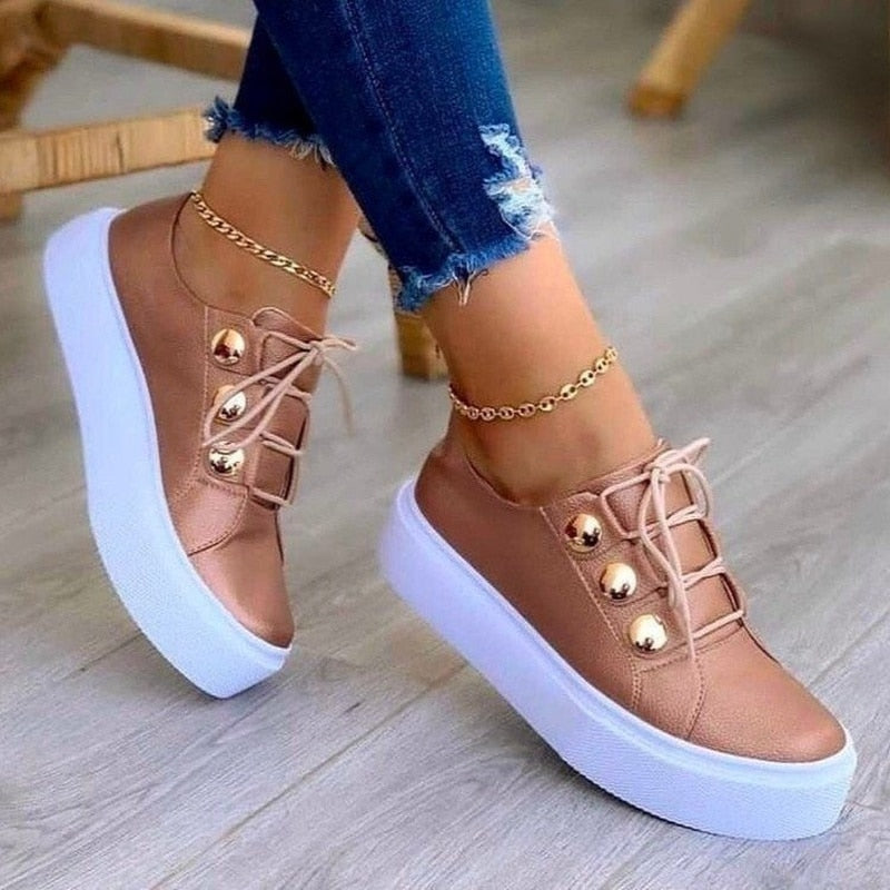 Comfortable Flat High Casual Sneaker