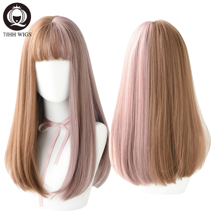 Long Wavy Synthetic Wigs Heat Resistant