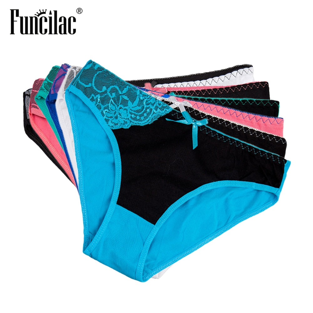 Lace Patchwork Briefs