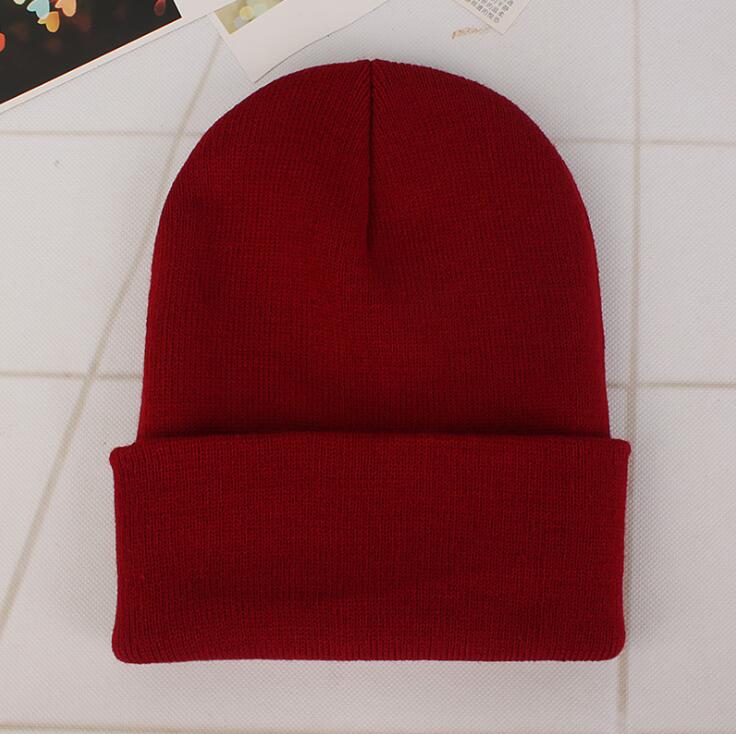 Solid Knitted Beanie