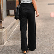 Ankle-length Linen Pants