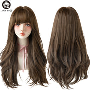 Long Wavy Synthetic Wigs Heat Resistant