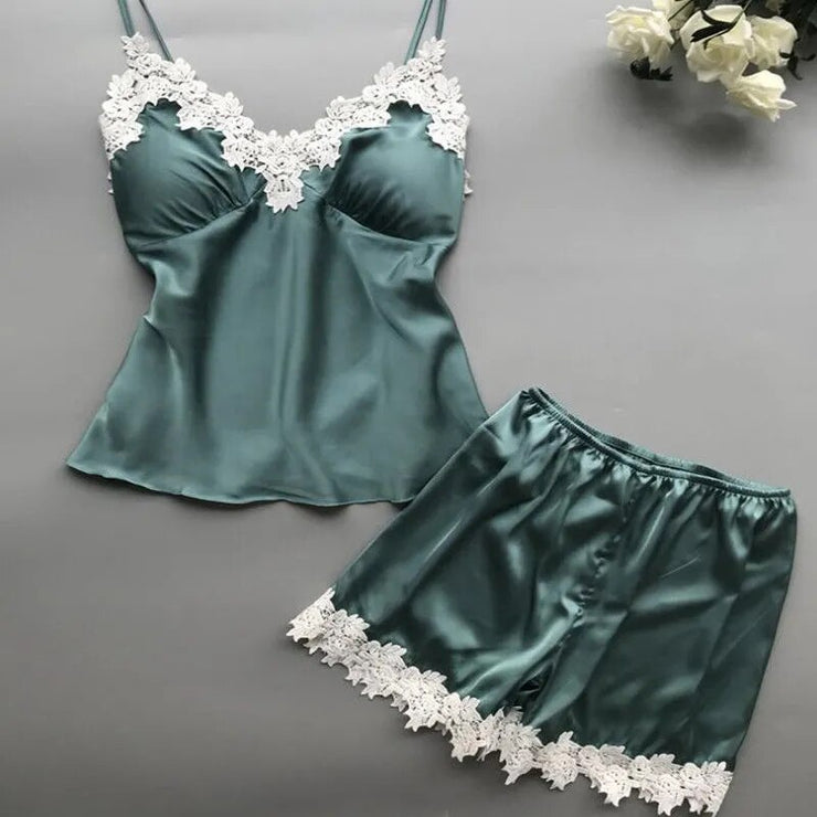 2 Piece Pajama Short Sets