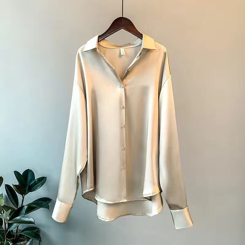 OL Silk Long sleeve Dress Shirts