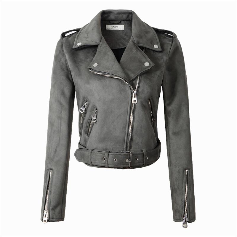 Short Leather Punk  Jacket