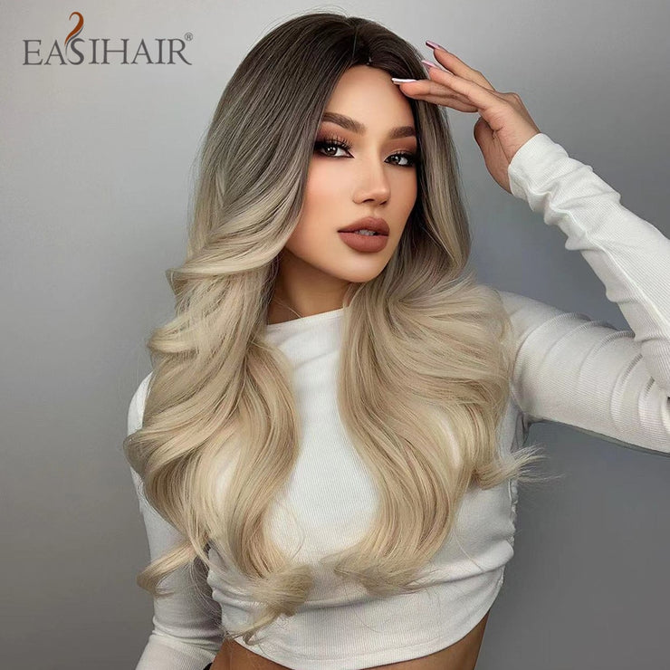 EASIHAIR Wavy Heat Resistant Synthetic Wigs