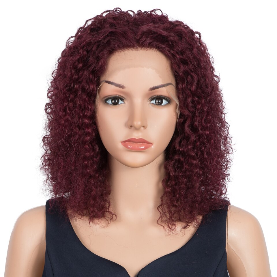 Kinky Curly Lace Front Pre-Plucked Hairline Wig