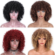 Short Gray Synthetic Wigs