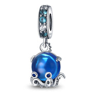 100% Silver Pandora Bracelet Animal Pendants