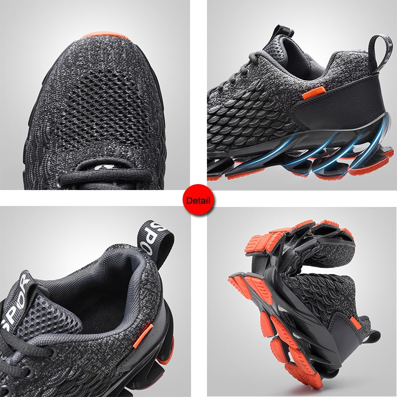 Non-Slip Breathable Mesh Running Shoes