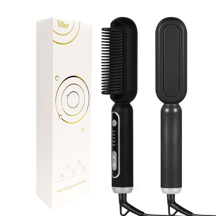 New 2 In 1 Hair Straightener and Hot Comb for Wigs