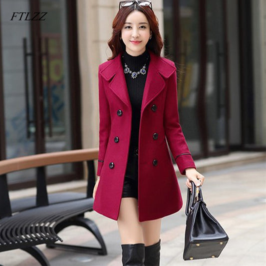 Slim Fit Cashmere Overcoat