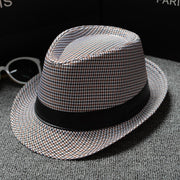 Plaid Retro Men's Fedoras