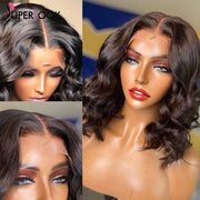 T Part Bob Frontal Human Hair Wig